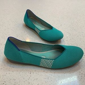 Rothy’s The Flat in Calypso. (RETIRED) Size 8.